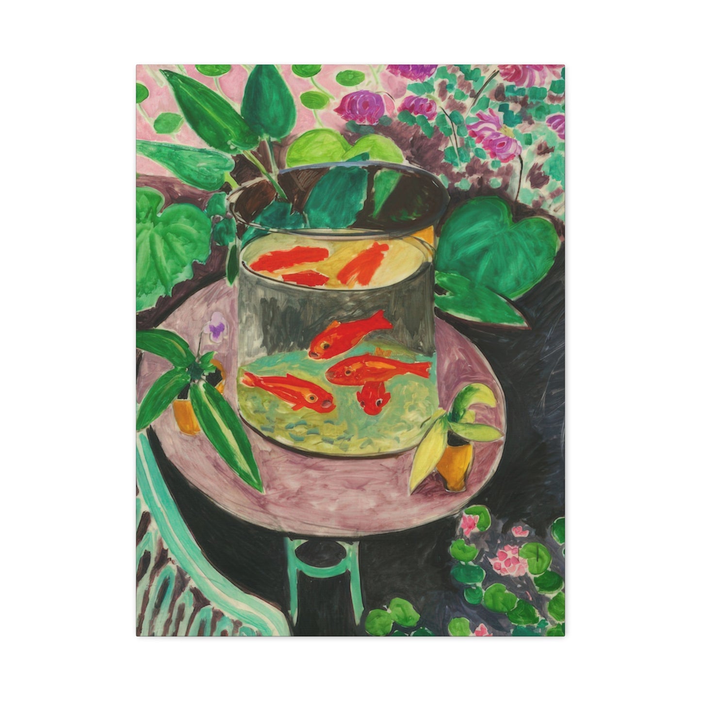 Matisse, Henri - The Goldfish (1912) - Canvas Block, unframed