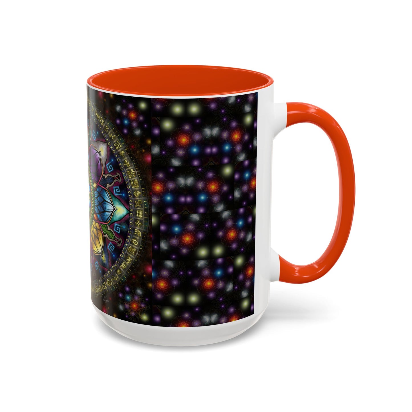 Pacio, Adam - Mystic Jewel Mandala - Colorful Accent Mugs