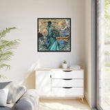 Liberty Mandala - Framed Canvas