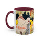 Toulouse-Lautrec, Henri - Moulin Rouge - La Goulue (1891) - Colorful Accent Mugs