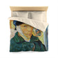 Van Gogh, Vincent - Self Portrait with Bandaged Ear (1889) - Microfiber Duvet Cover