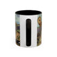 Redon, Odilon - The Cyclops (1914) - Colorful Accent Mugs