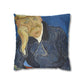 Van Gogh, Vincent - Portrait of Dr. Paul Gachet (1890) - Suede Square Pillowcase