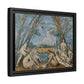 Cézanne, Paul - The Large Bathers (1906) - Matte Canvas, Framed