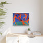 Matisse, Henri - Dance (II) (1910) - Matte Canvas, Framed