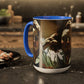 Courbet, Gustave - The Desperate Man (1843) - Colorful Accent Mugs