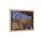 Filiger, Charles - Virgin and Two Angels (1895) - Matte Canvas, Framed