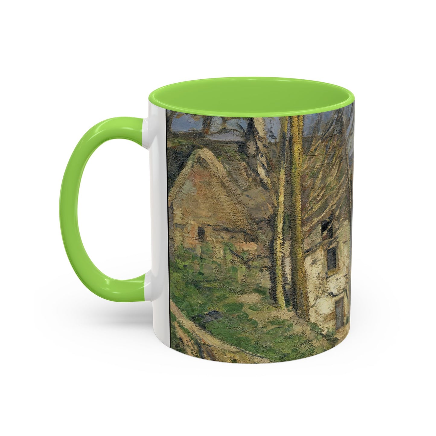 Cézanne, Paul - The House of the Hanged Man, Auvers-sur-Oise (1874) - Colorful Accent Mugs