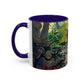 Ranson, Paul - The Lotus Bather (1906) - Colorful Accent Mugs