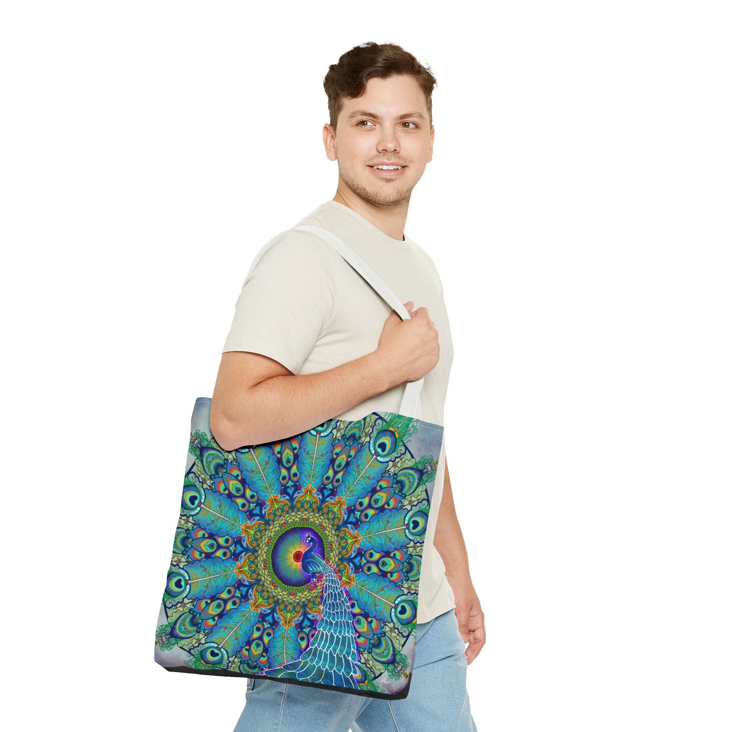 Pacio, Adam - Melek Taus Mandala - Tote Bag