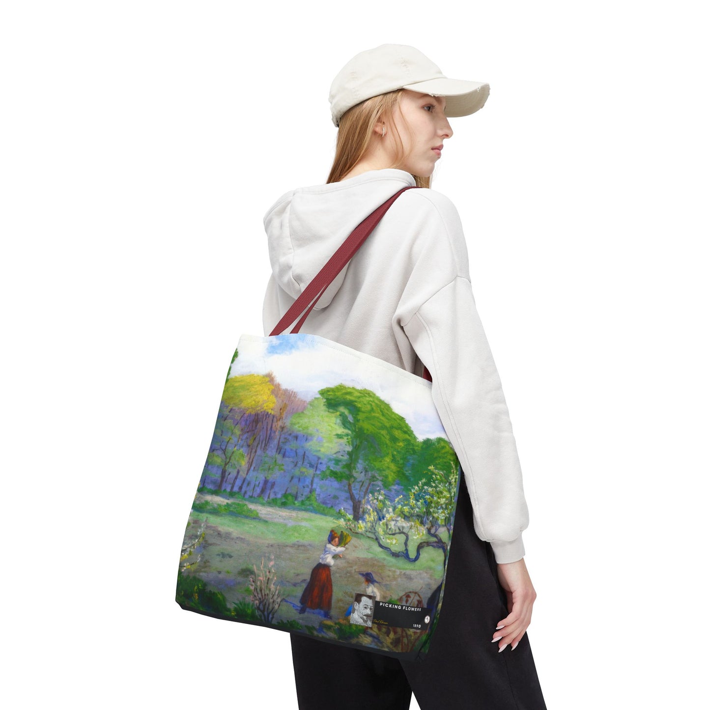 Ranson, Paul - Picking Flowers (1890) - Tote Bag
