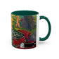 Ranson, Paul - The Lotus Bather (1906) - Colorful Accent Mugs