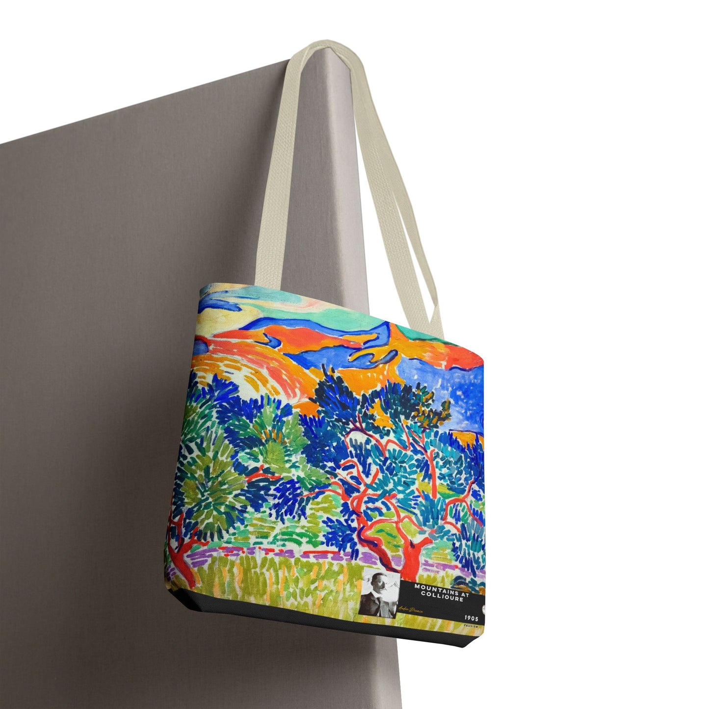Derain, André - Mountains at Collioure (1905) - Tote Bag
