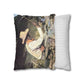 Courbet, Gustave - The Stone Breakers (1850) - Suede Square Pillowcase