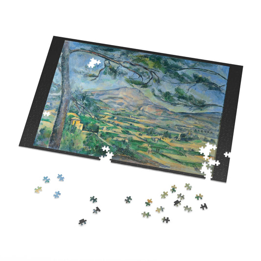 Cézanne's "Mont Sainte-Victoire with Large Pine" - 1000pc Jigsaw Puzzle