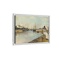 Morisot, Berthe - The Harbor at Lorient (1869) - Matte Canvas, Framed