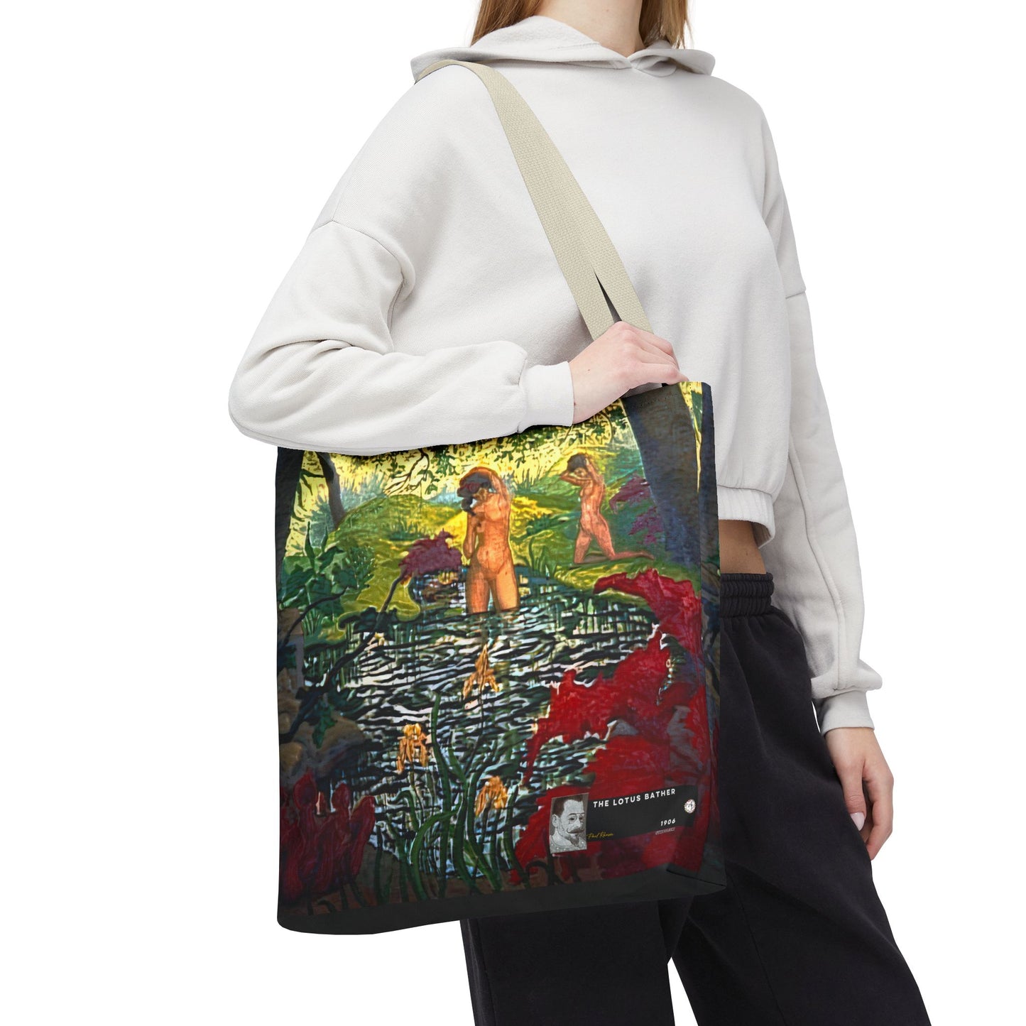 Ranson, Paul - The Lotus Bather (1906) - Tote Bag