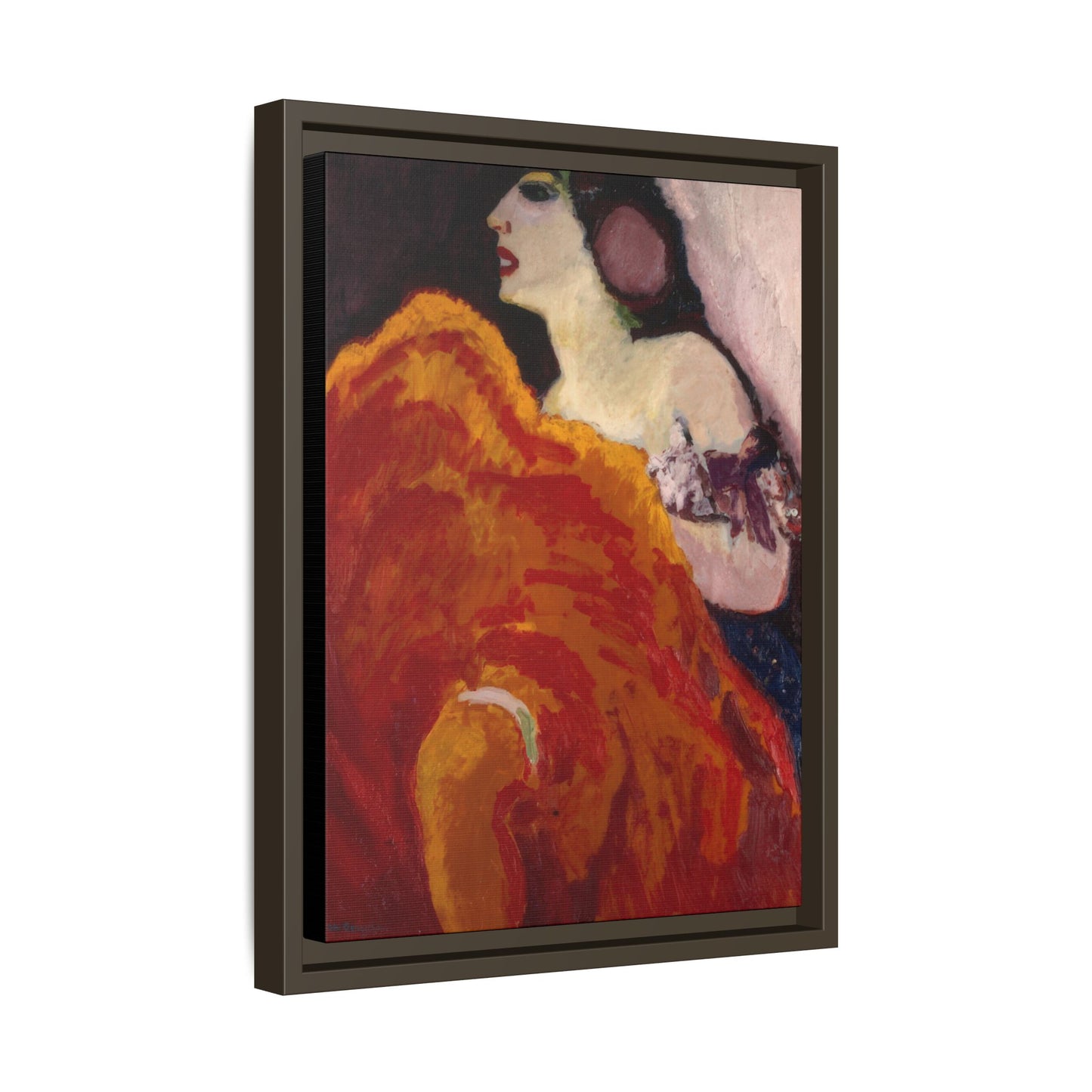 Van Dongen, Kees - The Red Dancer (1907) - Matte Canvas, Framed
