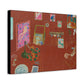Matisse, Henri - The Red Studio (1911) - Canvas Block, unframed