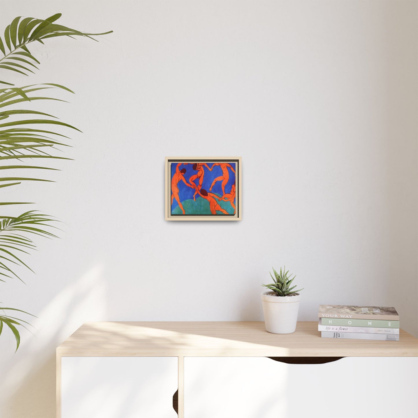 Matisse, Henri - Dance (II) (1910) - Matte Canvas, Framed