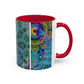 Pacio, Adam - Melek Taus Mandala - Colorful Accent Mugs