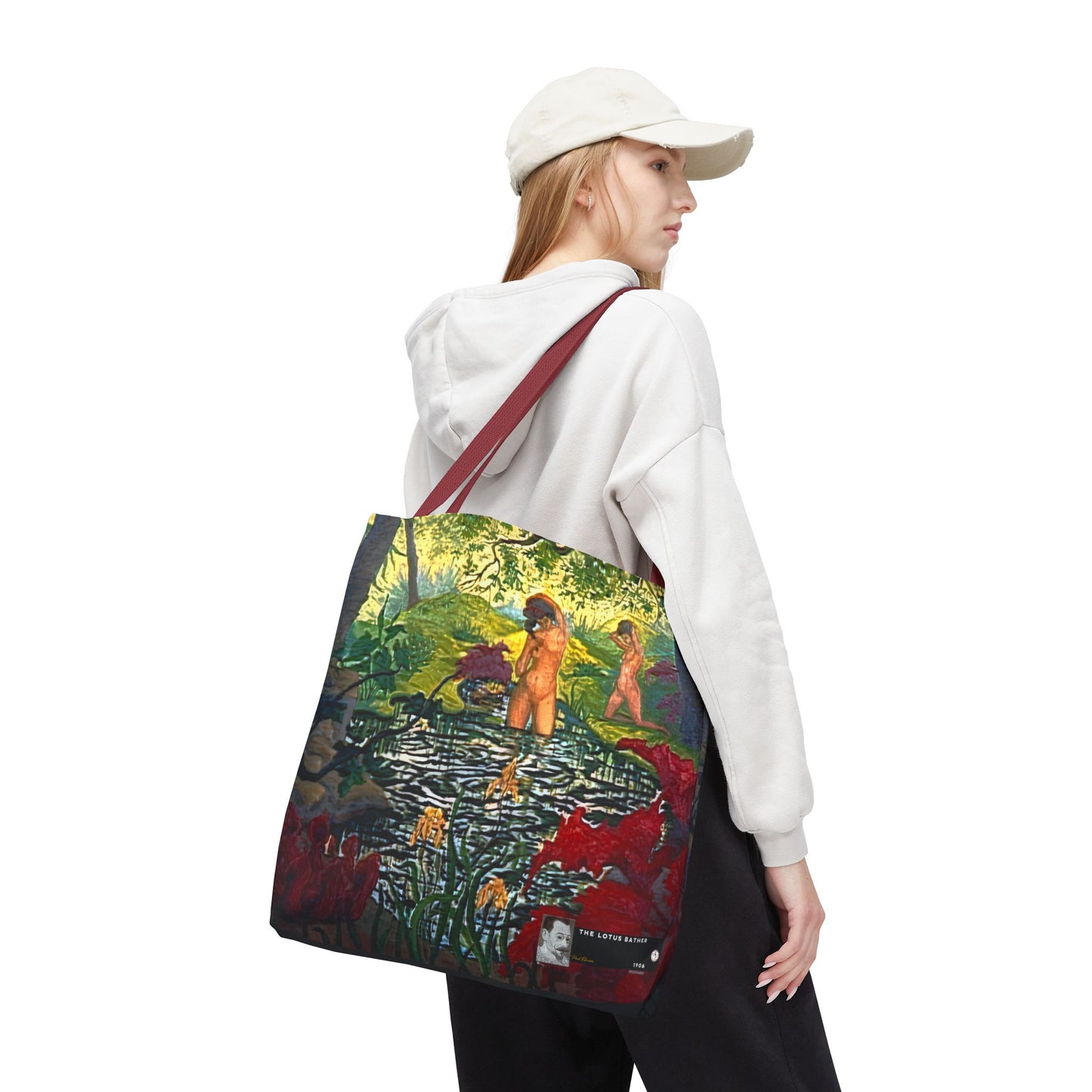 Ranson, Paul - The Lotus Bather (1906) - Tote Bag