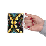 Obsidian Grandmothers Mandala - Ceramic Mug