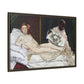 Manet, Édouard - Olympia (1870) - Matte Canvas, Framed