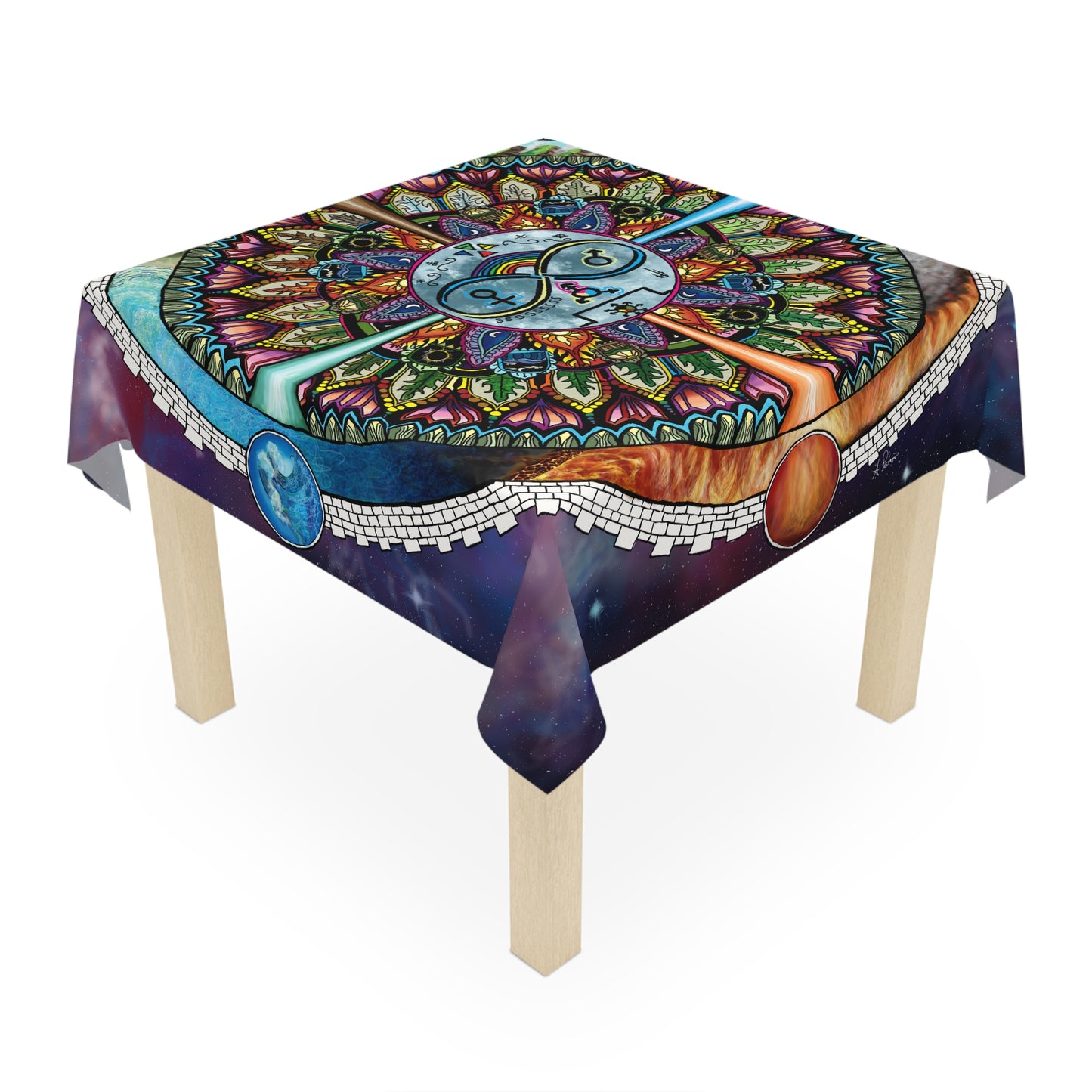 Lunar Rites Mandala - Tablecloth