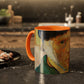 Van Gogh, Vincent - Self Portrait with Bandaged Ear (1889) - Colorful Accent Mugs