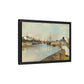 Morisot, Berthe - The Harbor at Lorient (1869) - Matte Canvas, Framed