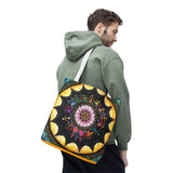 Obsidian Grandmothers Mandala - Tote Bag