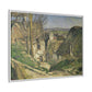 Cézanne, Paul - The House of the Hanged Man, Auvers-sur-Oise (1874) - Matte Canvas, Framed