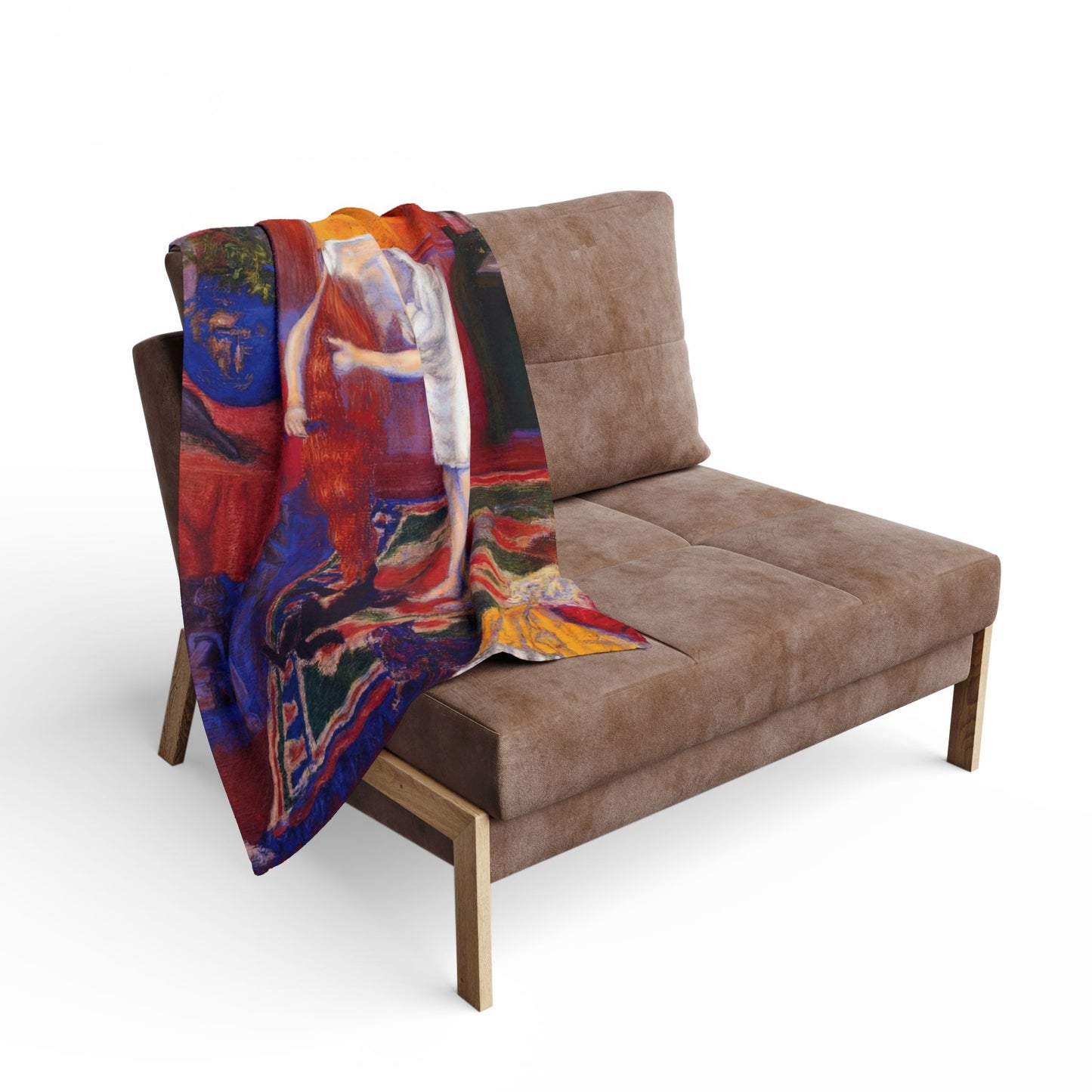 Ranson, Paul - The Golden Head of Hair (1909) - Arctic Fleece Blanket
