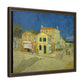 Van Gogh, Vincent - The Yellow House (1888) - Matte Canvas, Framed