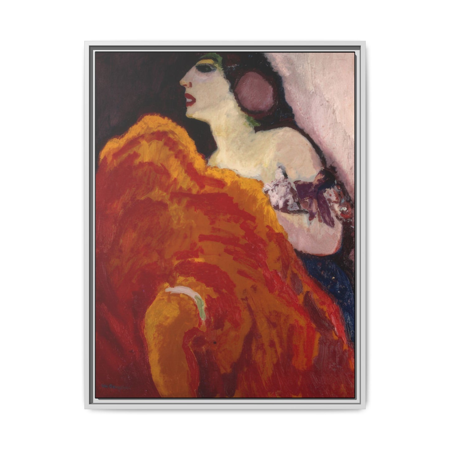 Van Dongen, Kees - The Red Dancer (1907) - Matte Canvas, Framed