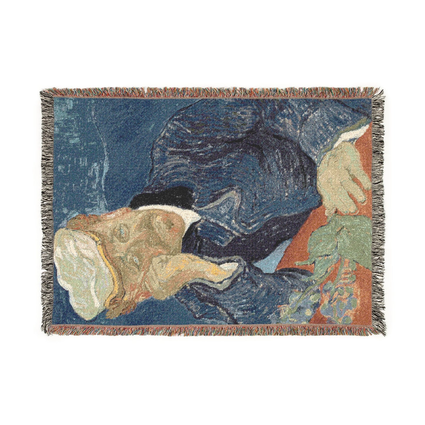 Van Gogh, Vincent - Portrait of Dr. Paul Gachet (1890) - Woven Blanket