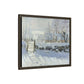 Monet, Claude - The Magpie (1868) - Matte Canvas, Framed