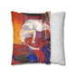Ranson, Paul - The Golden Head of Hair (1909) - Suede Square Pillowcase