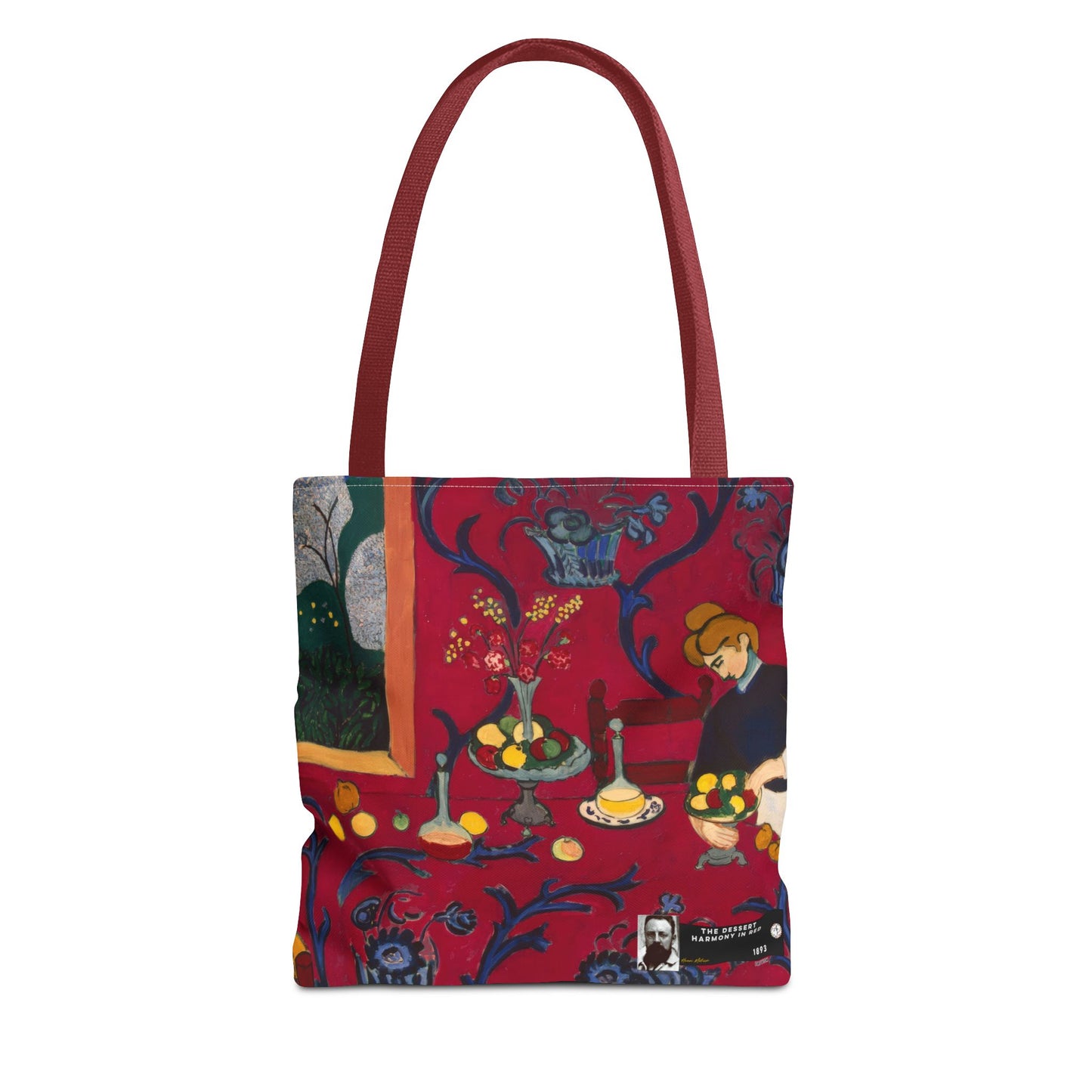 Matisse, Henri - The Dessert Harmony in Red (1908)- Tote Bag