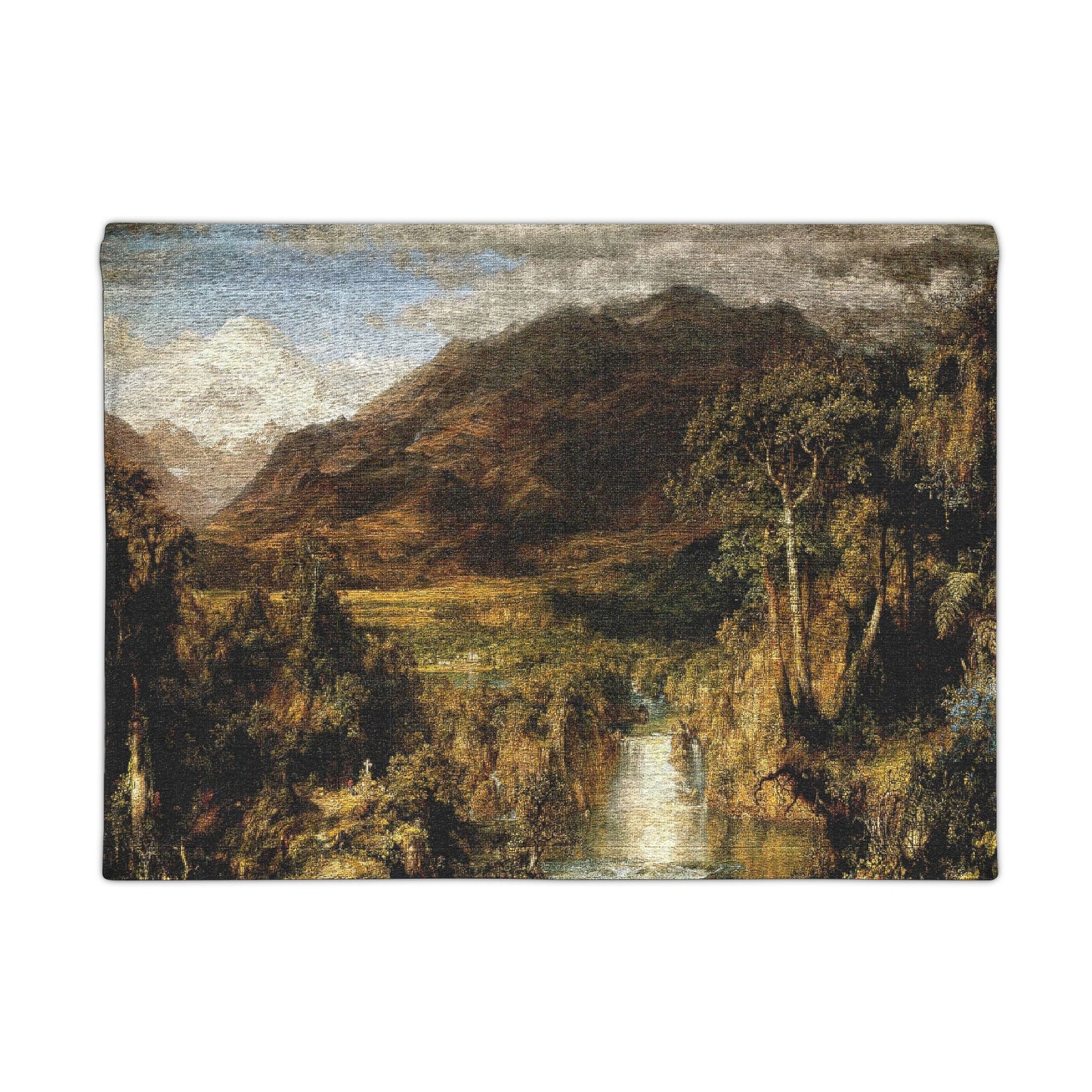 Church, Frederic Edwin - The Heart of the Andes  (1859) - Woven Wall Tapestry