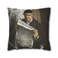 Cézanne, Paul - The Artist’s Father (1866) - Suede Square Pillowcase