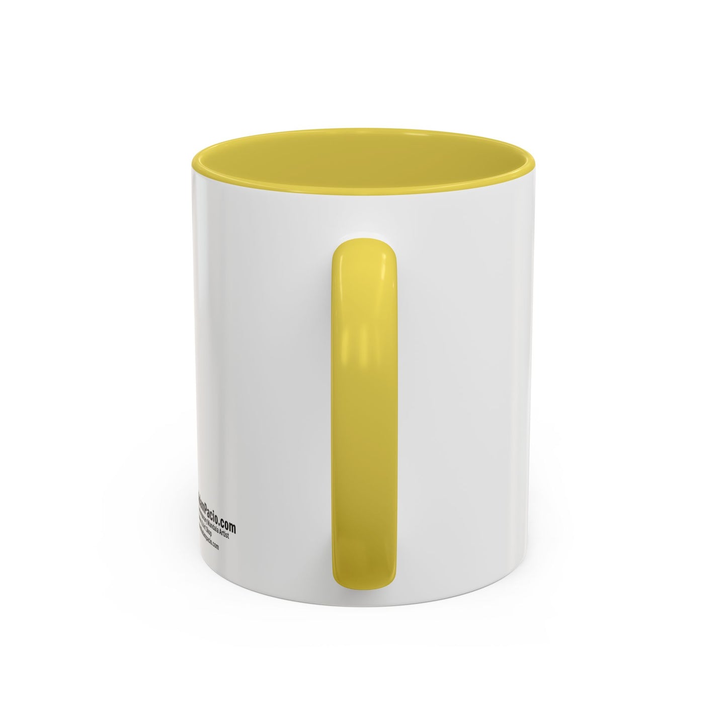 AdamPacio.com - White Logo - Colorful Accent Mugs