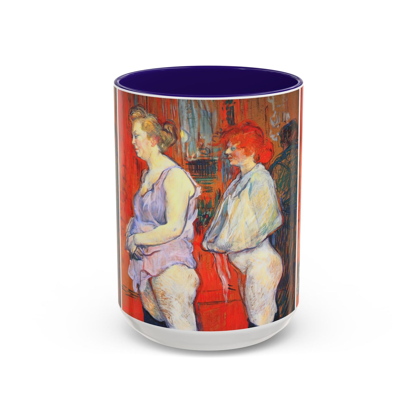 Toulouse-Lautrec, Henri - The Medical Inspection (1894) - Colorful Accent Mugs