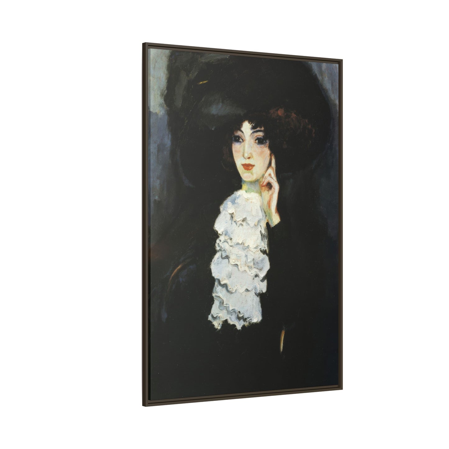 Van Dongen, Kees - Woman with Frill (1905) - Matte Canvas, Framed
