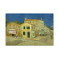 Van Gogh, Vincent - The Yellow House (1888)- Canvas Block, unframed