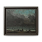 Courbet, Gustave - The Sea (1865) - Matte Canvas, Framed