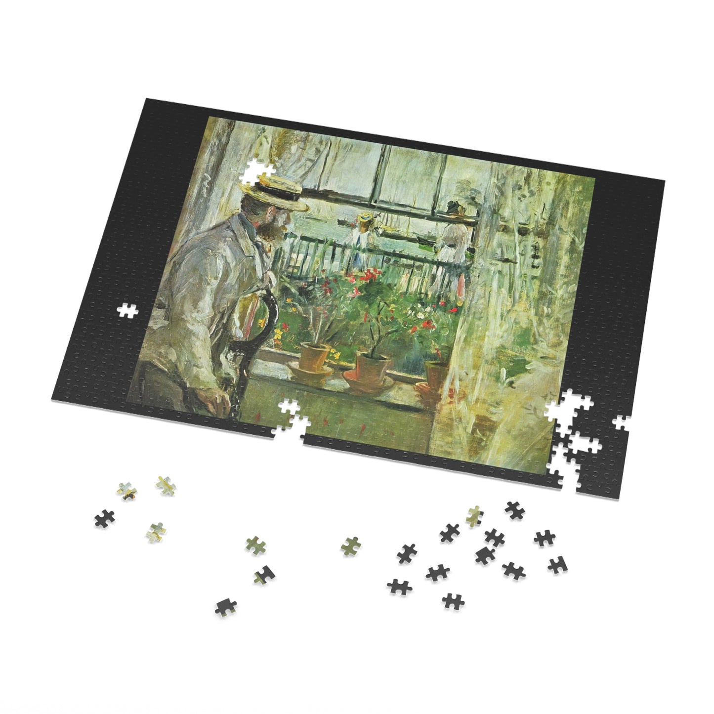 Morisot's "Eugene Manet on the Isle of Wight" - 1000pc Jigsaw Puzzle