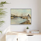 Morisot, Berthe - The Harbor at Lorient (1869) - Matte Canvas, Framed