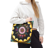 Obsidian Grandmothers Mandala - Tote Bag